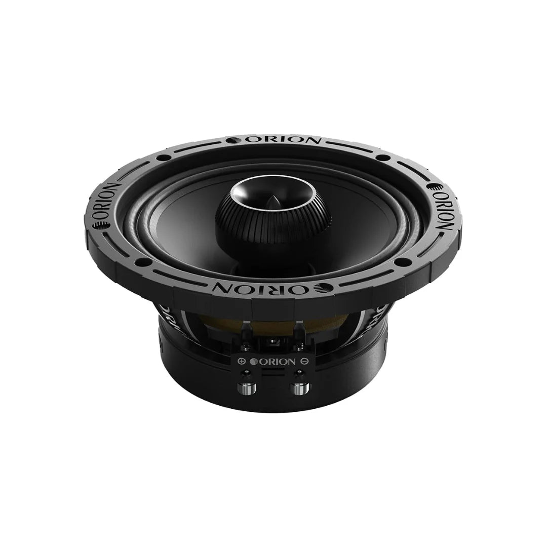 Orion XMT65.2 6.5" Water-Resistant Midrange Coaxial Speakers W/ Grills | 350W RMS 2 Ohm (Pair)