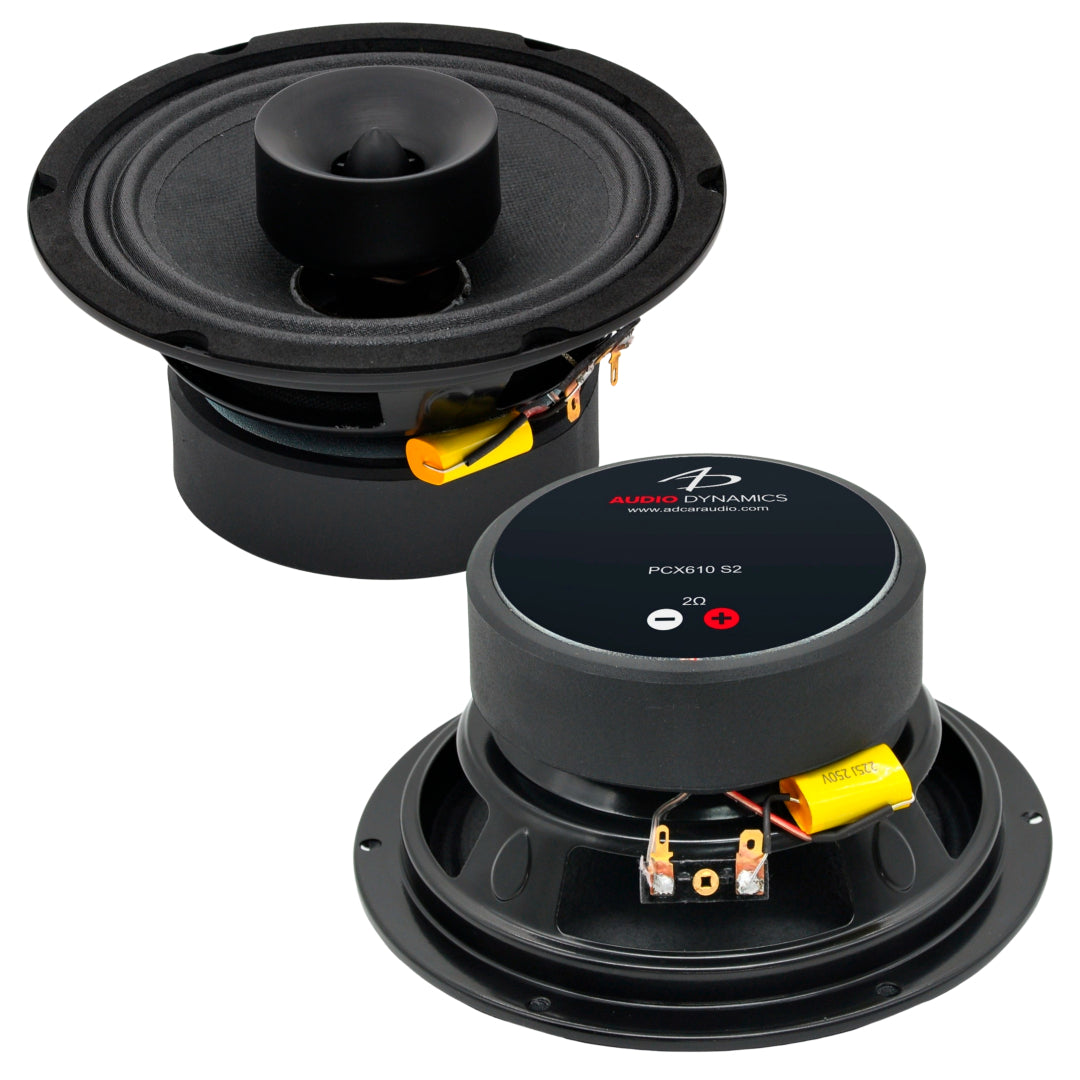 1000 Series 6.5" - 4 Ohm Pair - PCX610S4