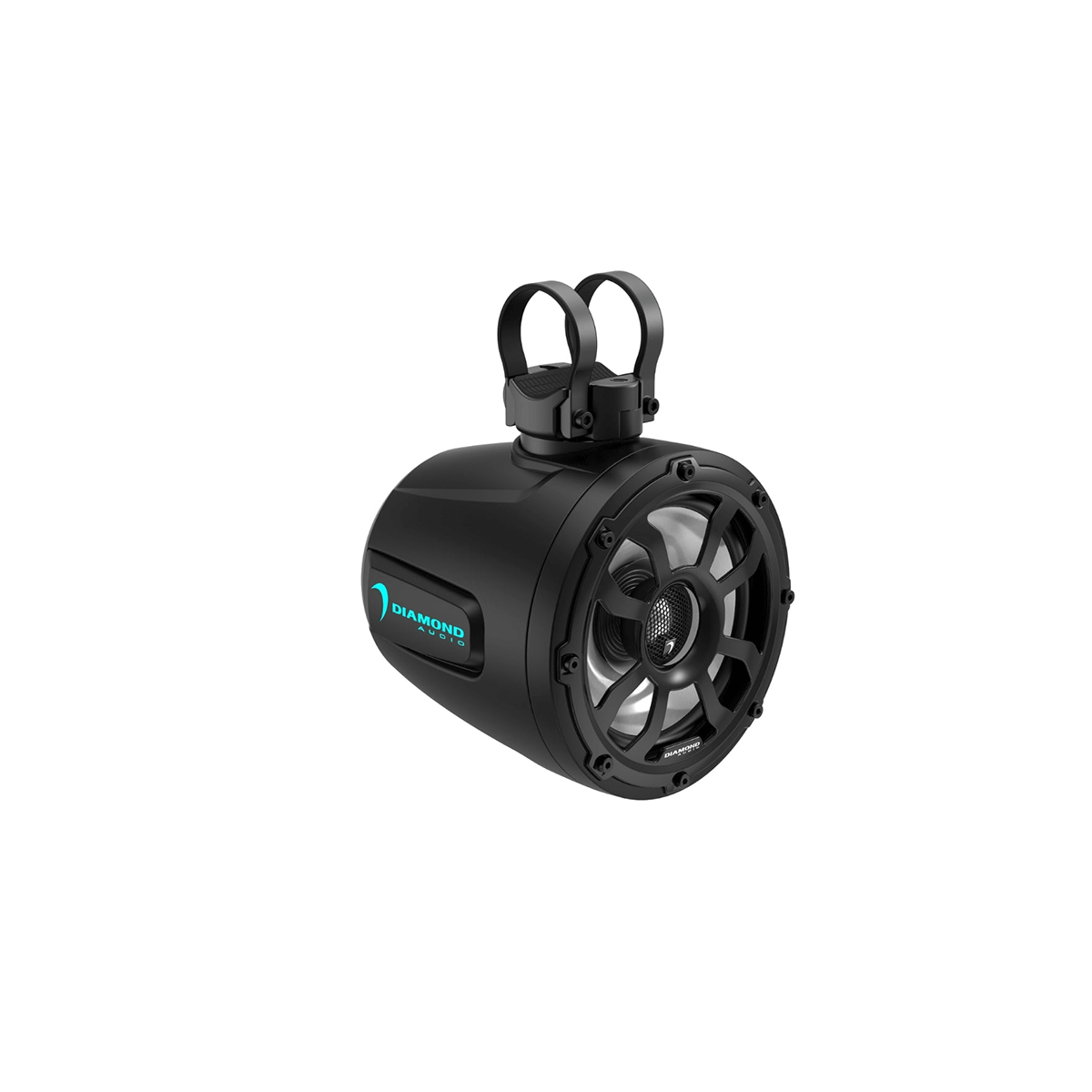 POD65F4B - 6.5" 2-Way Marine Tower Speaker w/Titanium Dome Tweeter (Black)