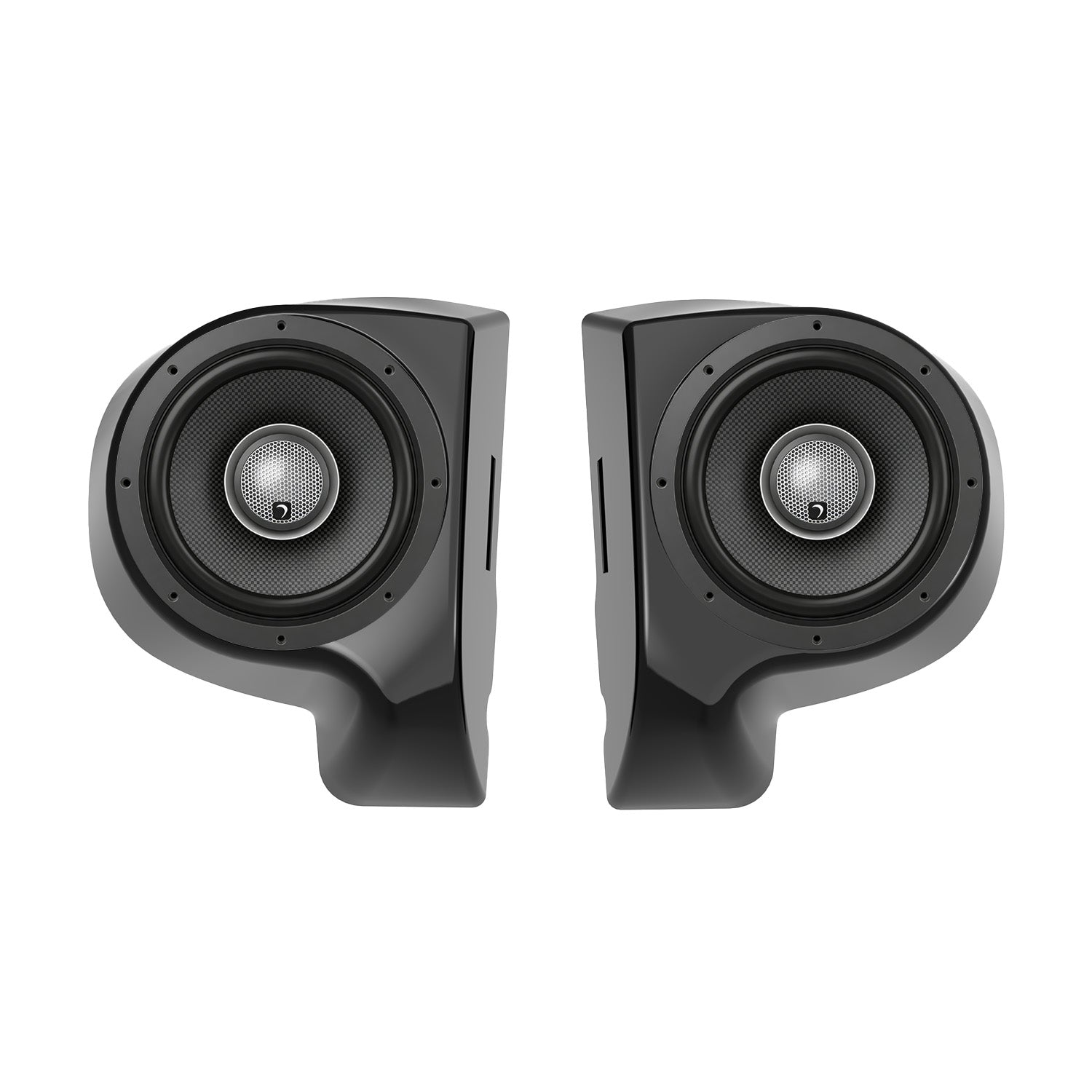 PODHXM65F2BK - HARLEY KICK PODS WITH HXM65F2BK 2 ohm