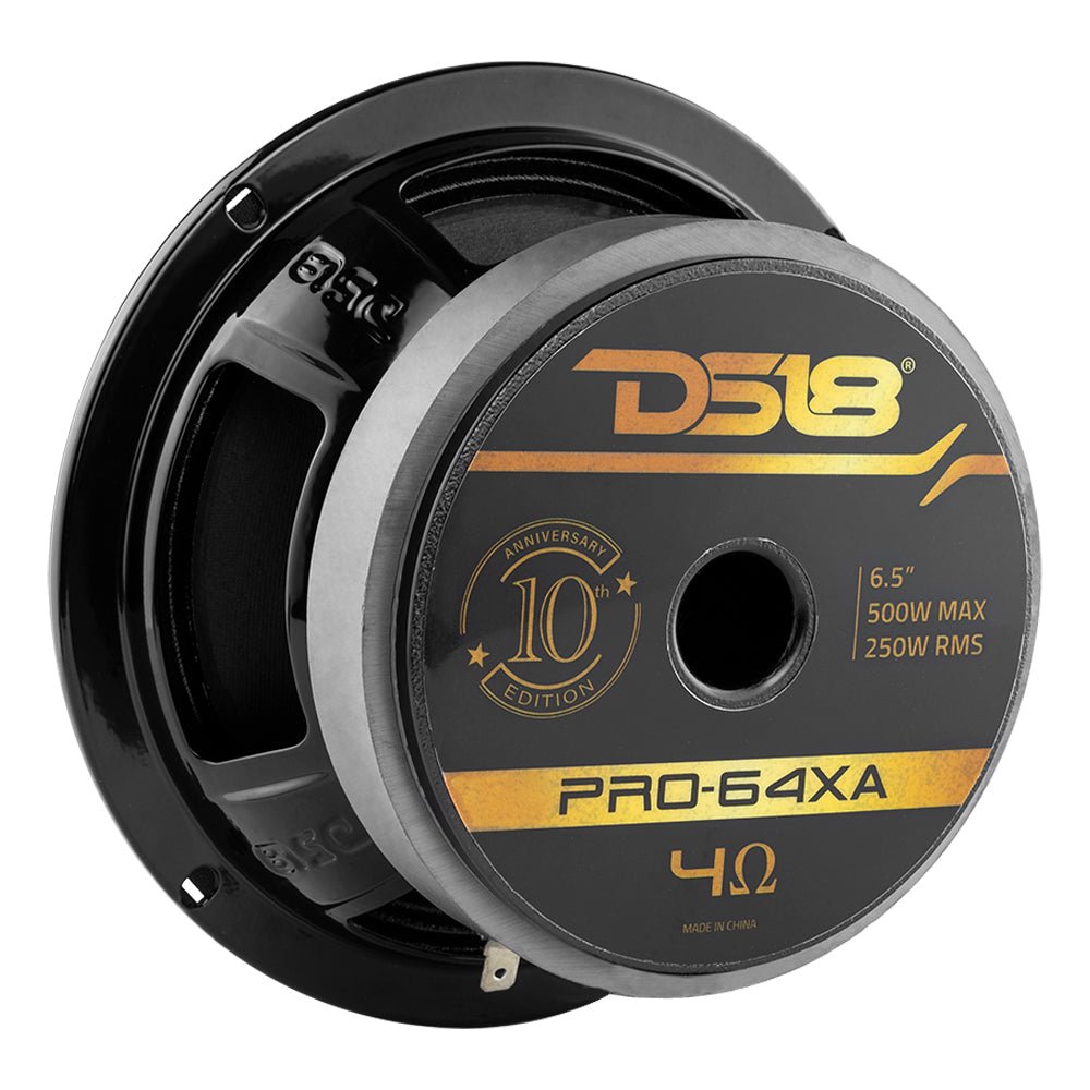 10th Anniversary Edition 6.5" Mid-Bass Loudspeaker 250 Watts Rms 4-Ohm - DS18
