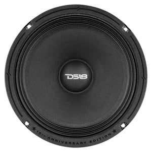 10th Anniversary Edition 8" Mid-Bass Loudspeaker 275 Watts Rms 4-Ohm - DS18