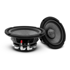 PRO 6.5" Neodymium Carbon Fiber Water resistant Cone Mid-Bass Loudspeaker 250 Watts Rms 2-Ohm - DS18