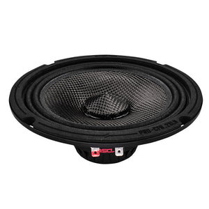 6.5” Slim Motorcycle & Motorsports Loudspeaker With Neodymium Magnet and Water Resistant Carbon Fiber Cone | 2-Ohm 150W RMS