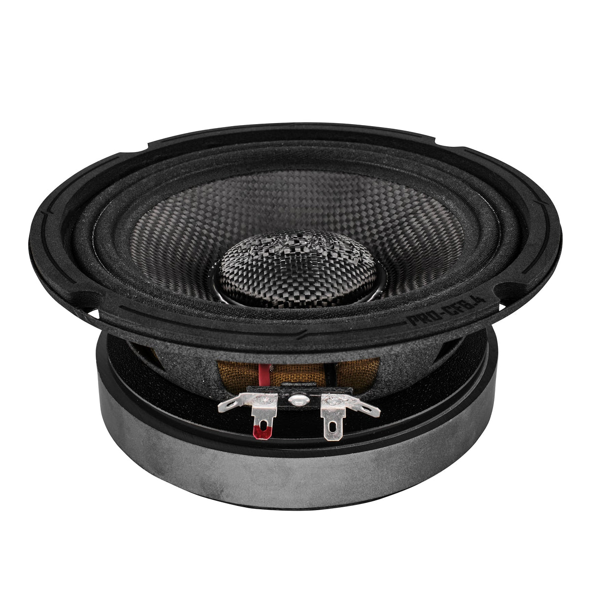 6.5” Motorcycle & Motorsports Loudspeaker With Water Resistant Carbon Fiber Cone | 4-Ohm 300W RMS - DS18