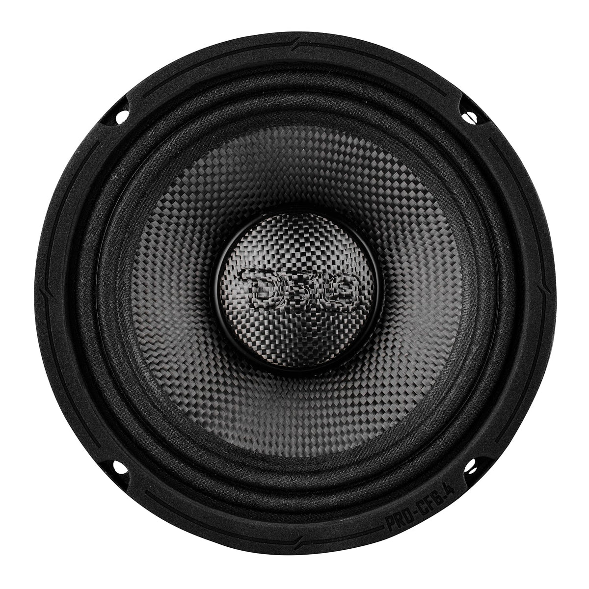 6.5” Motorcycle & Motorsports Loudspeaker With Water Resistant Carbon Fiber Cone | 4-Ohm 300W RMS - DS18