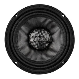 6.5” Motorcycle & Motorsports Loudspeaker With Water Resistant Carbon Fiber Cone | 4-Ohm 300W RMS - DS18