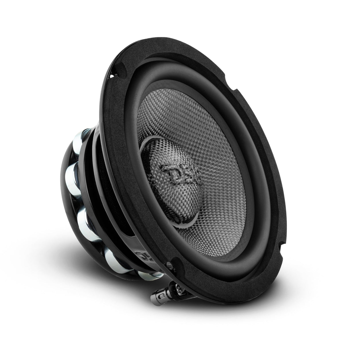 PRO 6.5" Neodymium Carbon Fiber Water resistant Cone Mid-Bass Loudspeaker 250 Watts Rms 4-Ohm - DS18