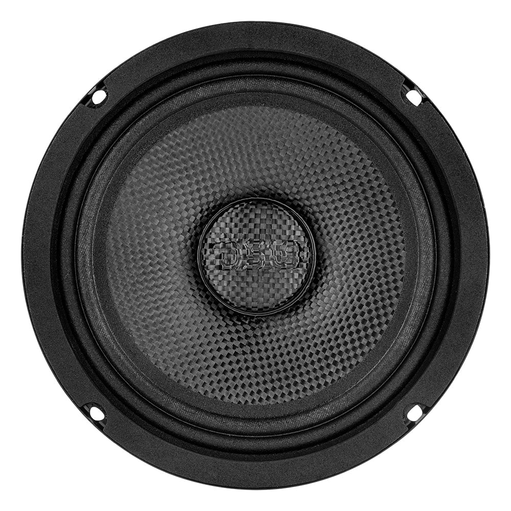 PRO 6.5” Shallow Mid-Bass Loudspeaker with Carbon Fiber Water-Resistant Cone | 250W RMS 4-Ohm - DS18