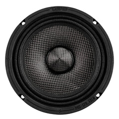 6.5” Slim Motorcycle & Motorsports Loudspeaker With Neodymium Magnet and Water Resistant Carbon Fiber Cone | 4-Ohm 150W RMS