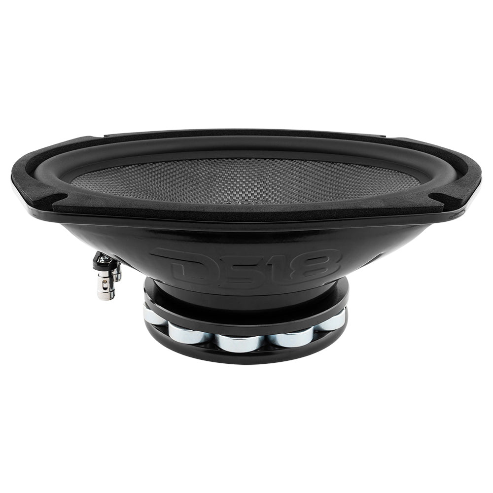 PRO 6x9" Neodymium Carbon Fiber Water resistant Cone Mid-Bass Loudspeaker 300 Watts Rms 2-Ohm - DS18
