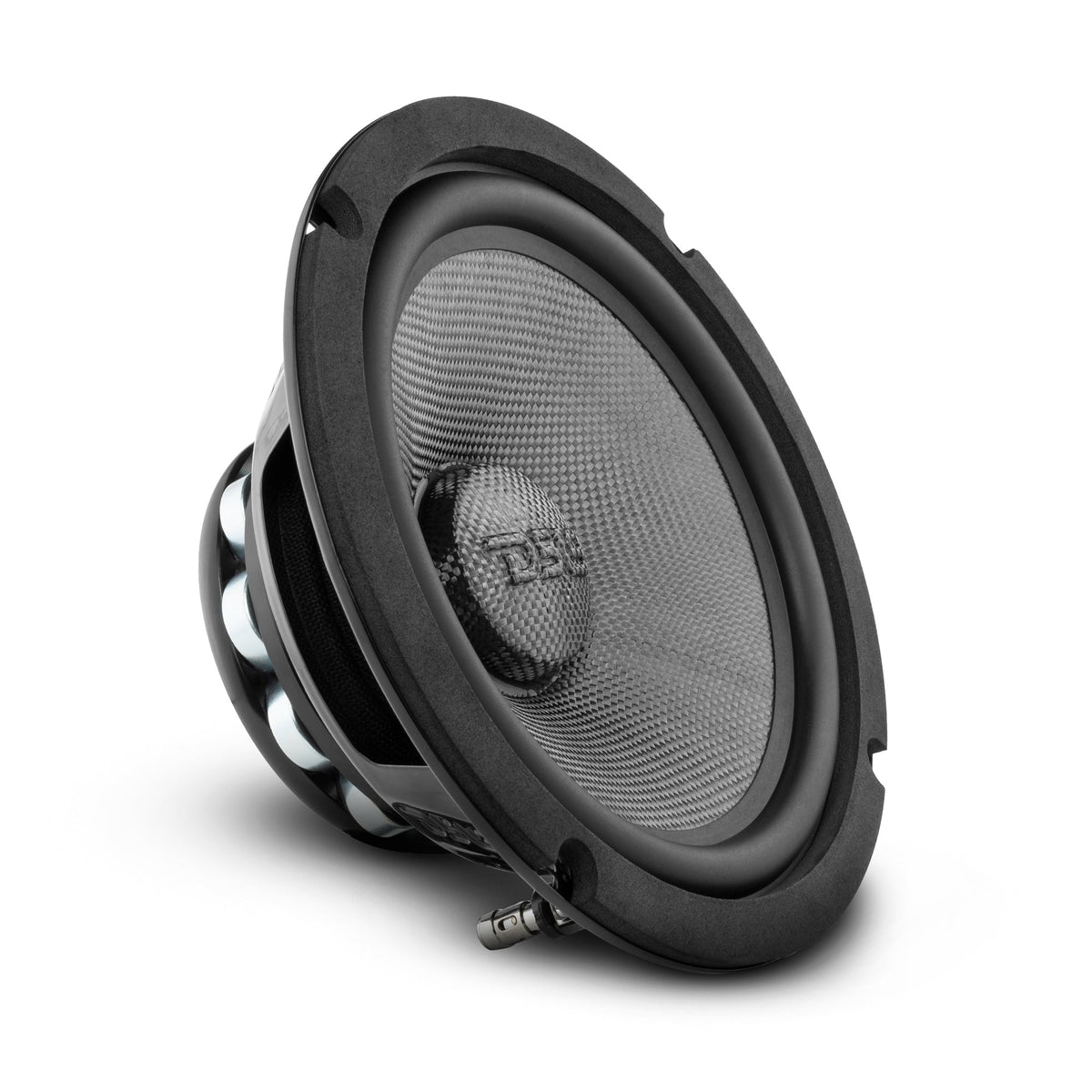 PRO 8" Neodymium Carbon Fiber Water resistant Cone Mid-Bass Loudspeaker 300 Watts Rms 4-Ohm - DS18