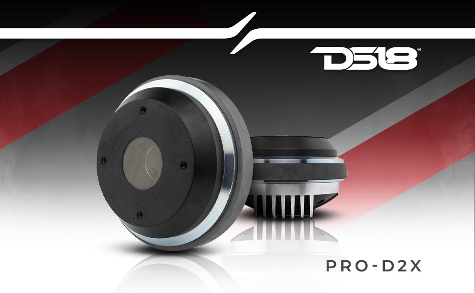 2" Throat Bolt on With Spacer Driver 500 Watts 3" Titanium Vc 8-Ohm - DS18