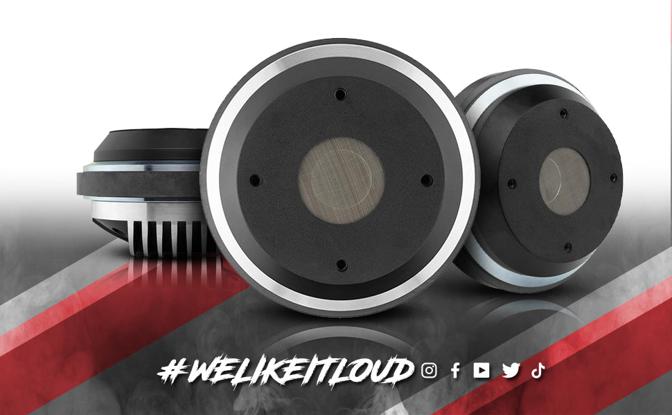 2" Throat Bolt on With Spacer Driver 500 Watts 3" Titanium Vc 8-Ohm - DS18