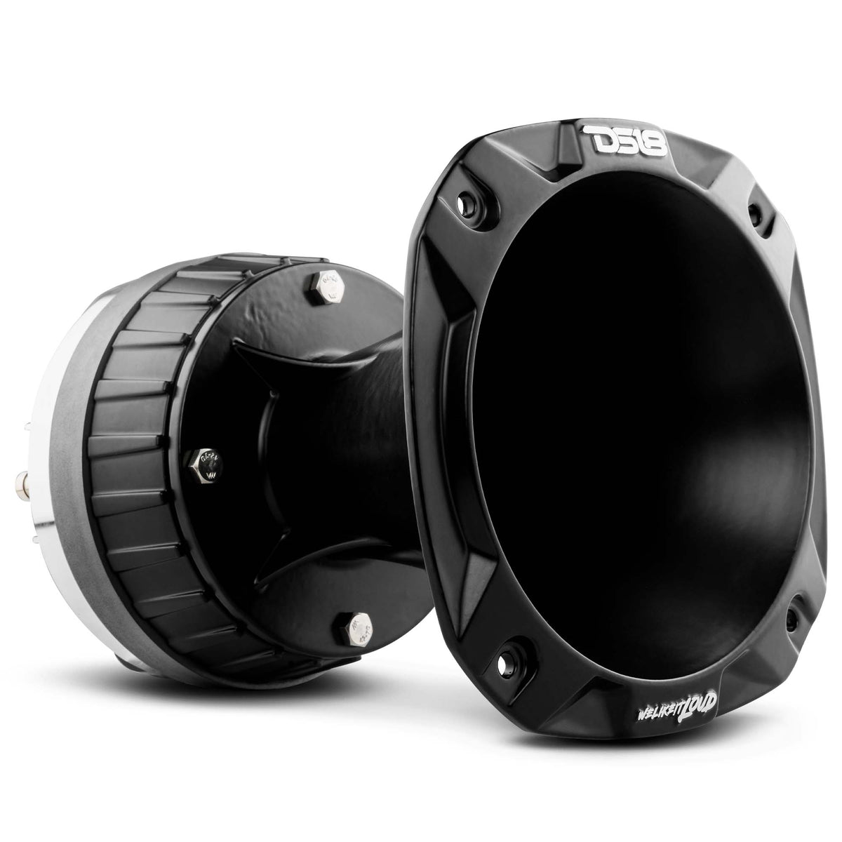 2" Driver with Spacer And Horn Kit 320 Watts 2" Titanium 8-Ohm Vc (PRO-D1+PRO-HA102/BK) - DS18