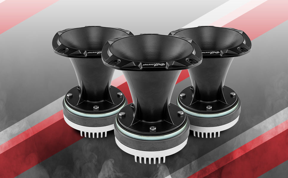 2" Driver And Horn Kit 320 Watts 2" Titanium 8-Ohm Vc (PRO-D1+PRO-HA102/BK) - DS18
