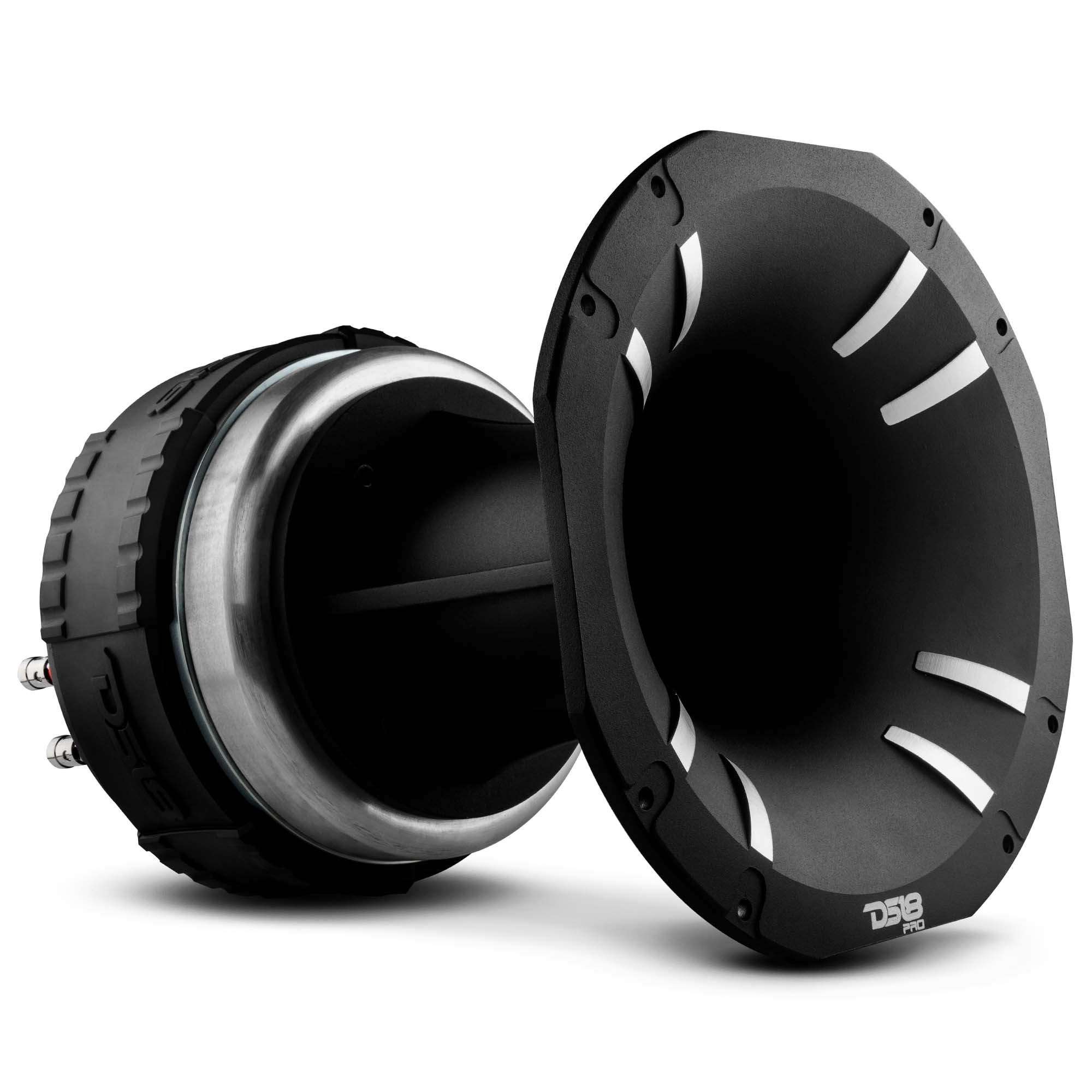 DS18 PRO-DKH4 PRO 3" Bolt On Throat Compression Driver with 4" Titanium VC and Horn 1000 Watts 8 Ohms - DS18