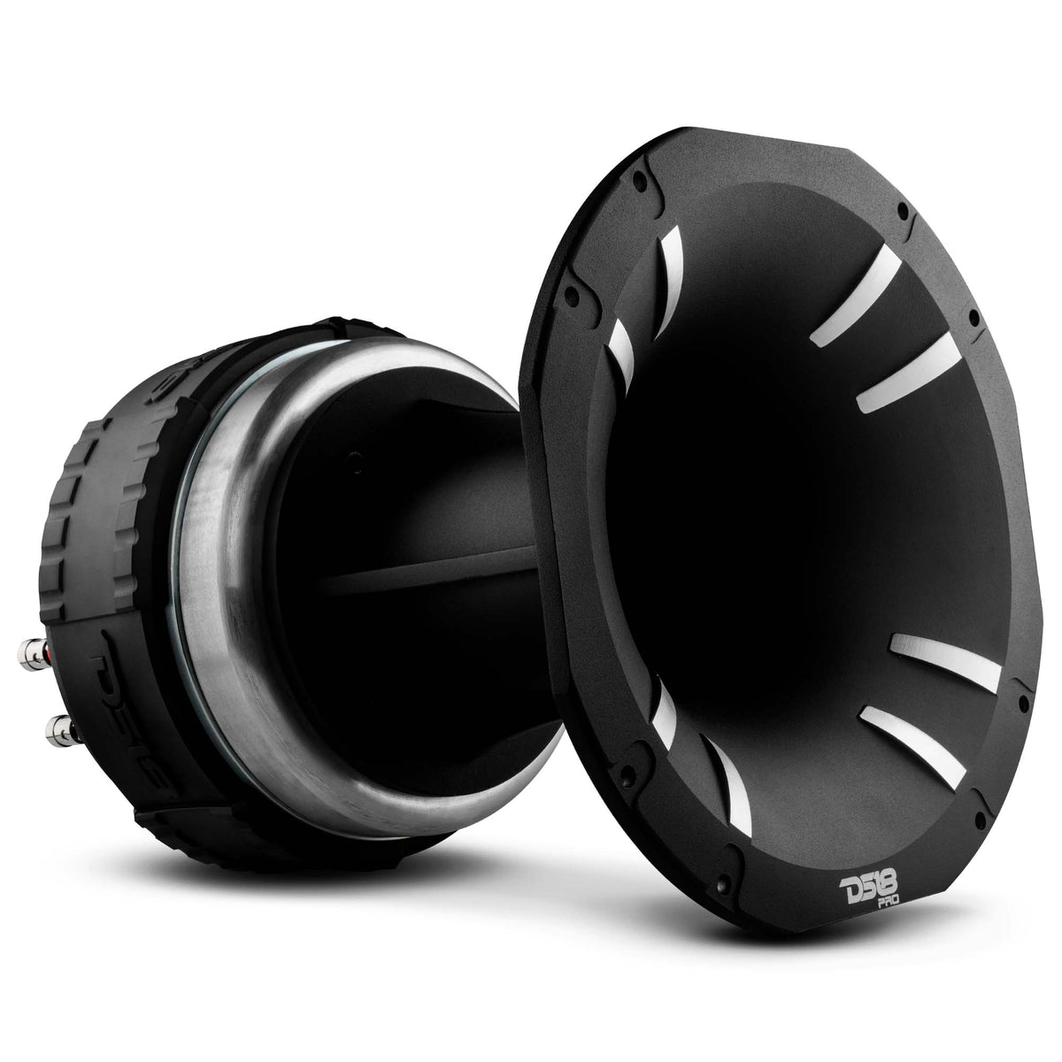 DS18 PRO-DKH4 PRO 3" Bolt On Throat Compression Driver with 4" Titanium VC and Horn 1000 Watts 8 Ohms - DS18