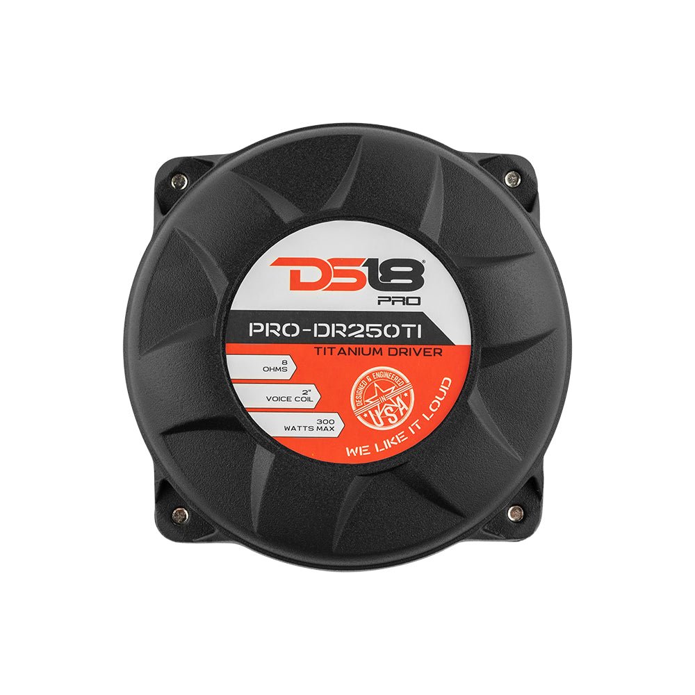 1" Throat Twist on Driver 200 Watts 2" Titanium Vc 8-Ohm - DS18