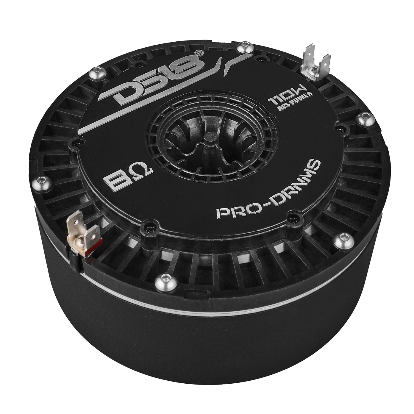 2" Throat Bolt-On Mid-Range Compression Driver 220W RMS 8-Ohm with 3.5" Polyester Voice Coil and Neodymium Magnet - DS18