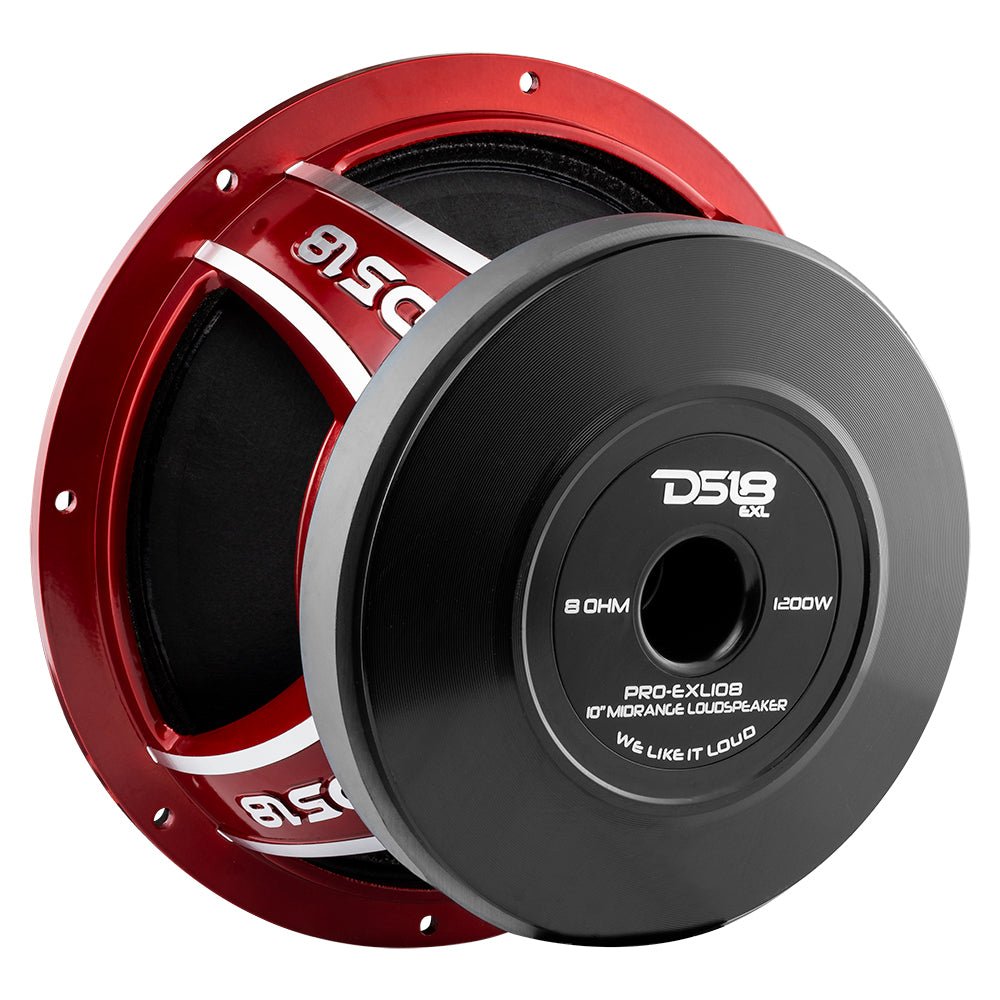 DS18 PRO-EXL108 10" Mid-Range Loudspeaker 1200 Watts 8-Ohm - DS18