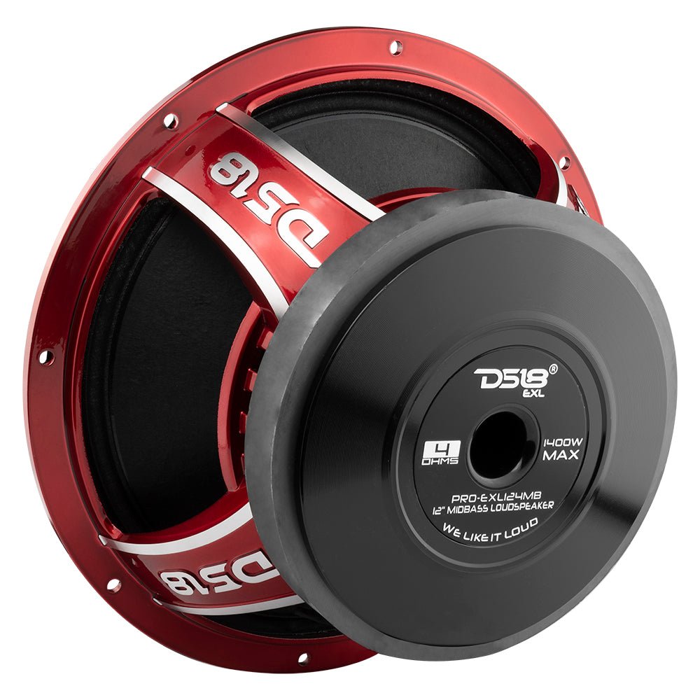 PRO-EXL 12" Mid-Bass Loudspeaker 700 Watts Rms 4-Ohm - DS18