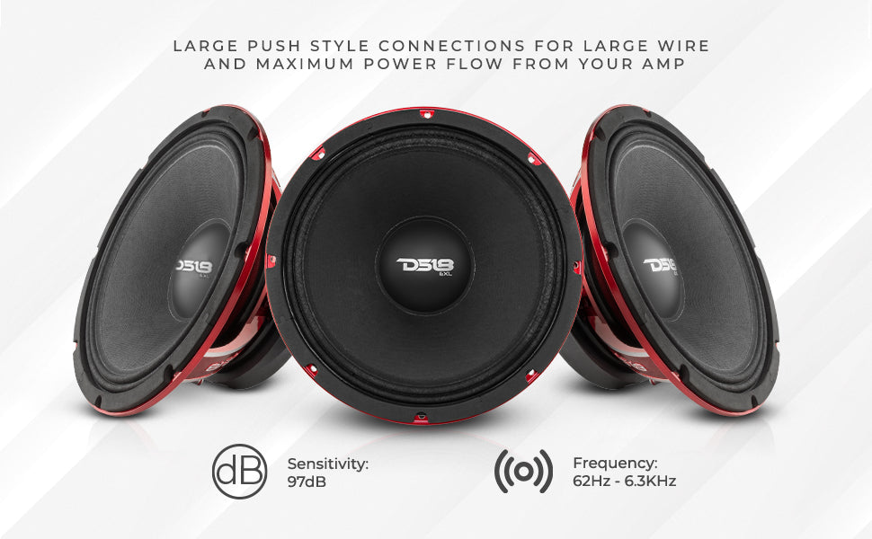 PRO-EXL 12" Mid-Bass Loudspeaker 700 Watts Rms 8-Ohm - DS18