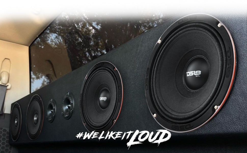 PRO-EXL 8" Mid-Range Loudspeaker 400 Watts Rms 8-Ohm - DS18