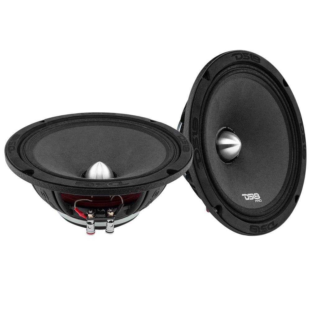 PRO 8" Neodymium Full-Range Bullet Loudspeaker 250 Watts Rms 4-Ohm - DS18