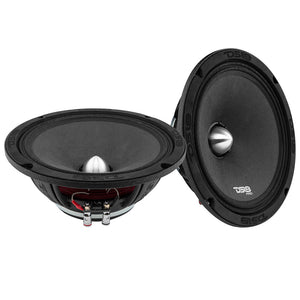 PRO 8" Neodymium Full-Range Bullet Loudspeaker 250 Watts Rms 4-Ohm - DS18