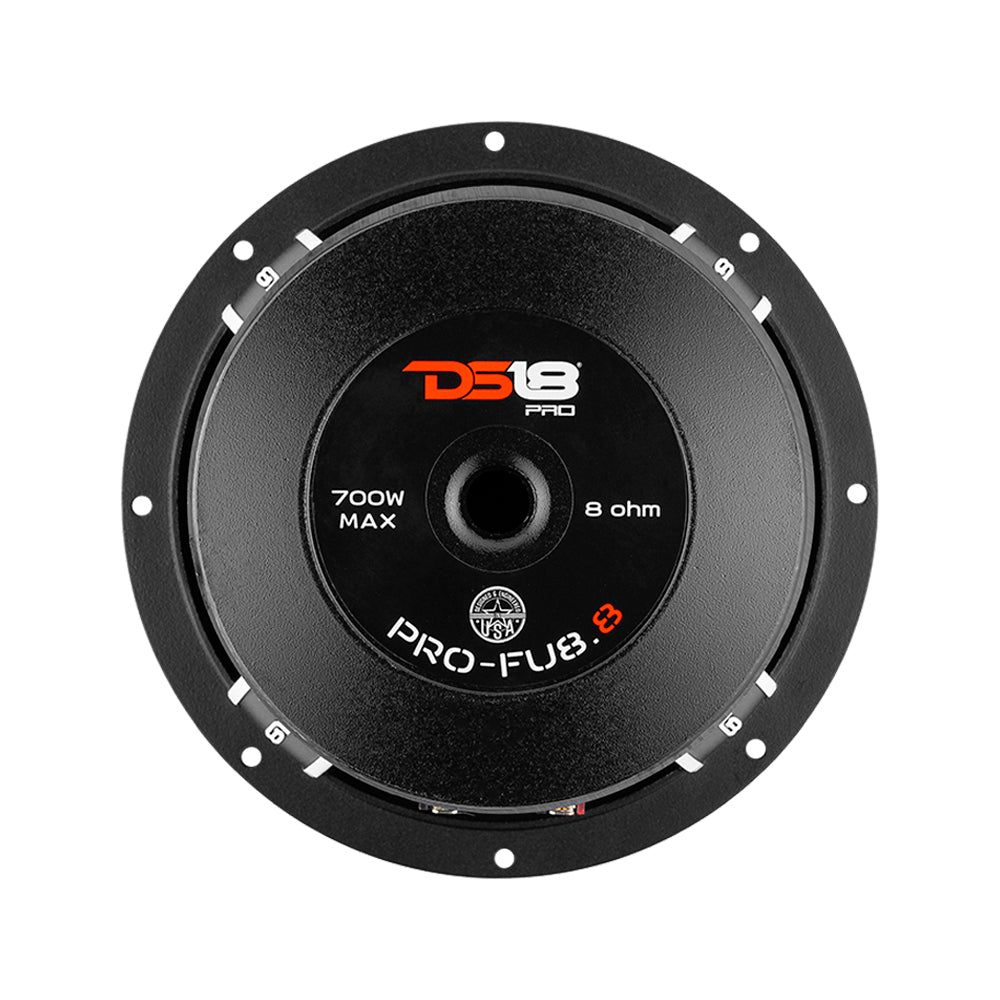 PRO-FU 8" Mid-Range Loudspeaker 350 Watts Rms 8-Ohm - DS18