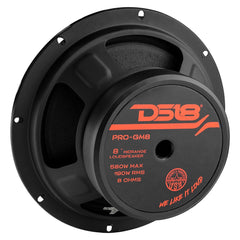 DS18 PRO-GM8 8" Mid-Range Loudspeaker 580 Watts 8-Ohm - DS18