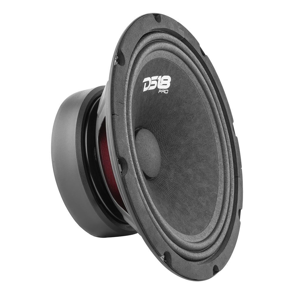 8" Mid-Range Loudspeaker & 3.8" Super Bullet Tweeter Package – High-Power Audio Pair - DS18