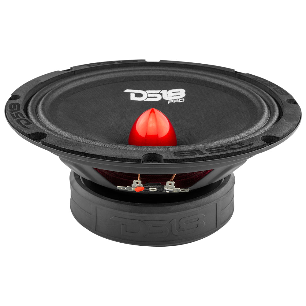 DS18 PRO-GM8B 8" Mid-Range Loudspeaker with Bullet 580 Watts 8-Ohm - DS18