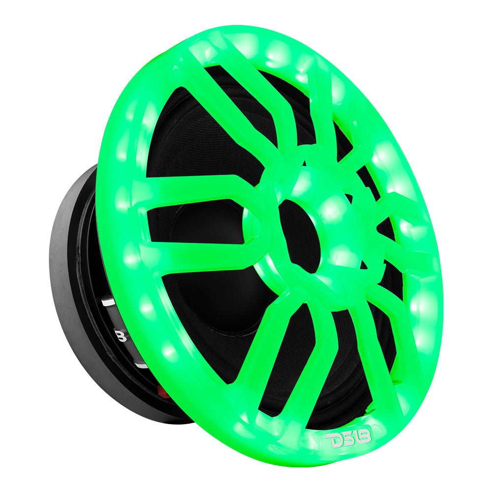 10" Universal Speaker Grill Cover -RGB LED Lights - DS18