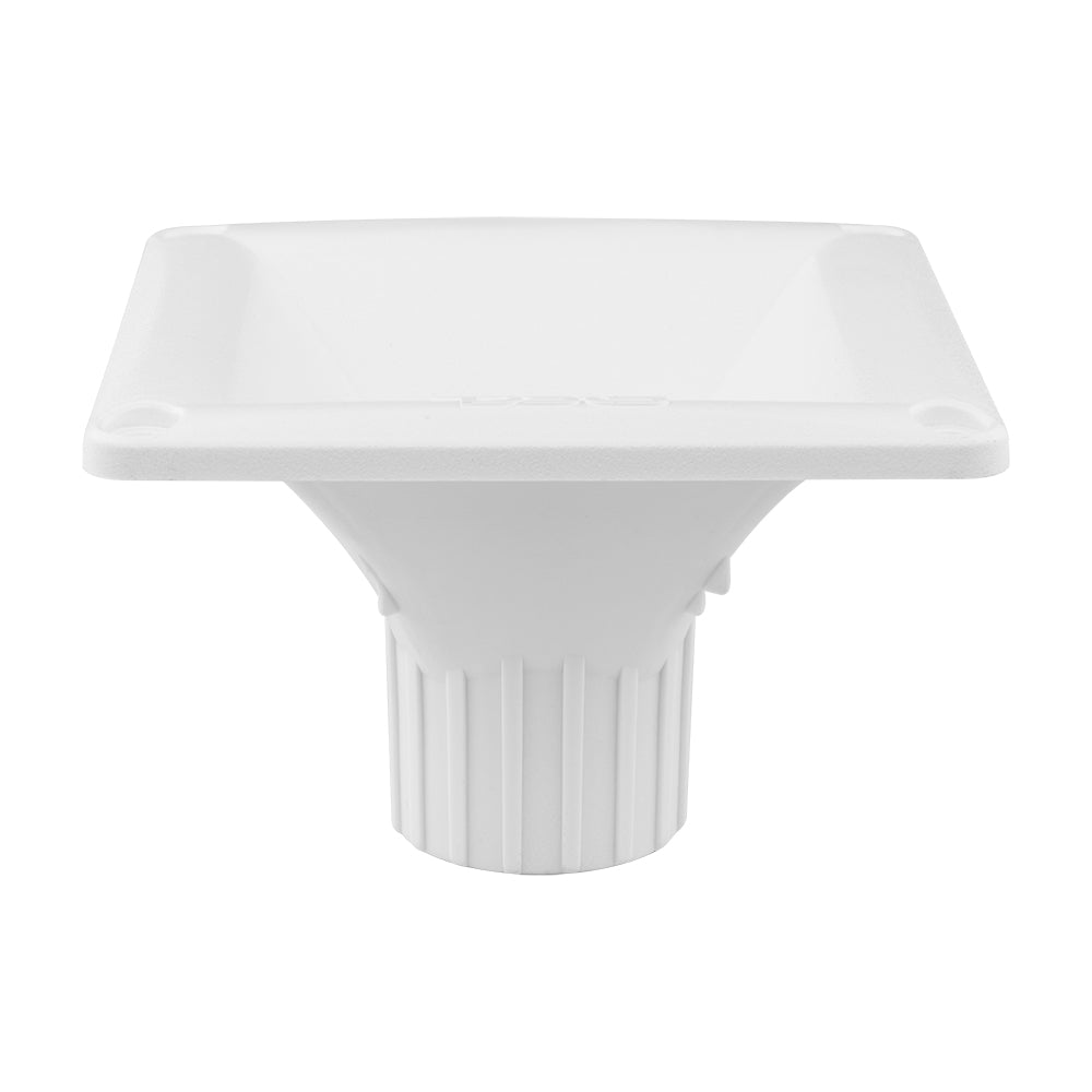 1" Throat Twist On 45x45° 2.68" Depth Plastic Horn - DS18