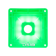 DS18 PRO-H44CL 1" Throat Transparent Plastic Driver Horn With RGB Lights - DS18