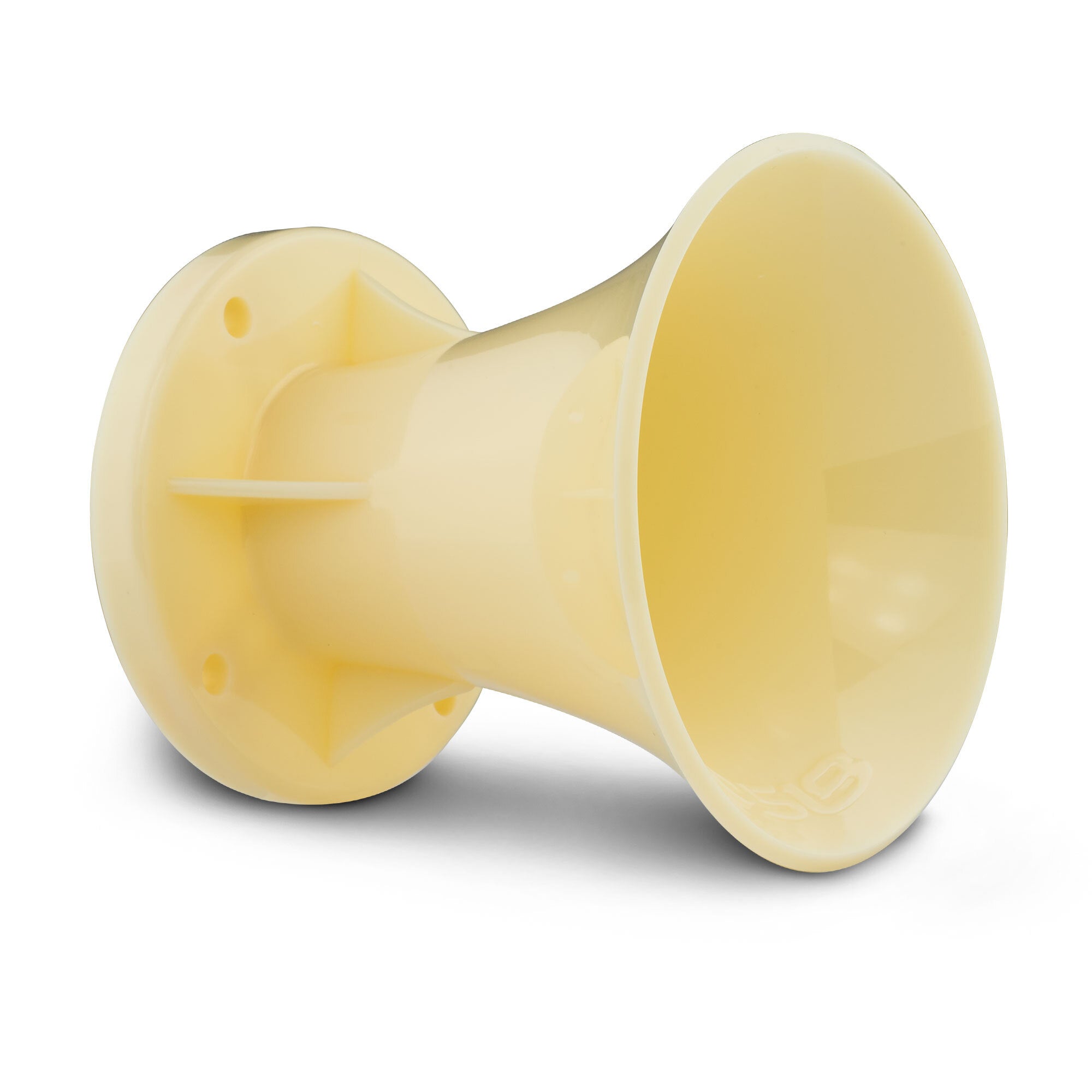 2" Throat Bolt On Horn No Holes No Paint Raw - DS18