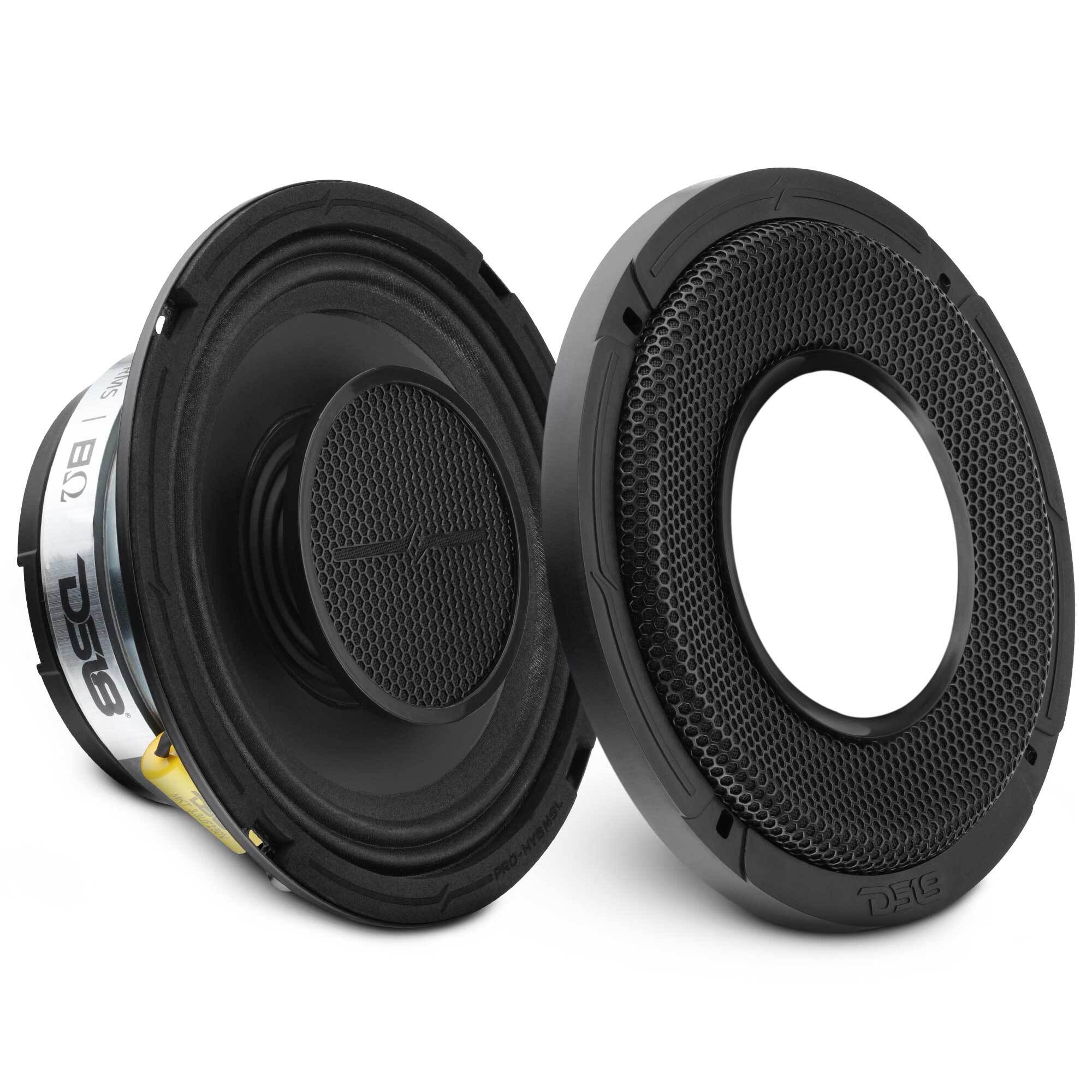 PRO 6.5" Shallow Coaxial Hybrid Mid-Range Loudspeaker with Built-in Driver | 150W RMS 8-Ohm - DS18