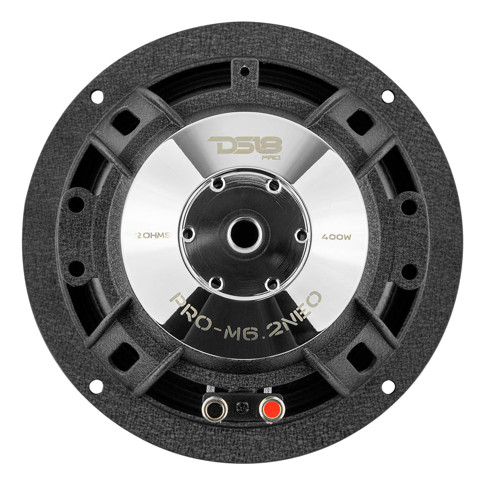 PRO 6.5" Neodymium Water resistant Full-Range Loudspeaker 200 Watts Rms 2-Ohm - DS18