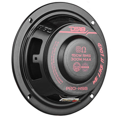 PRO 6.5" Shallow Neodymium Full-Range Loudspeaker 150 Watts Rms 8-Ohm - DS18