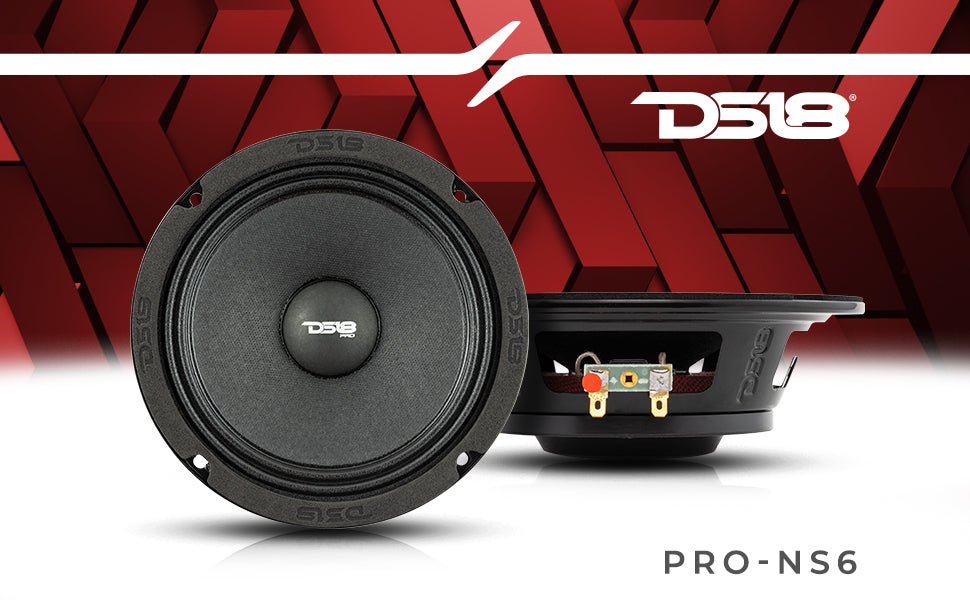 PRO 6.5" Shallow Neodymium Full-Range Loudspeaker 150 Watts Rms 8-Ohm - DS18