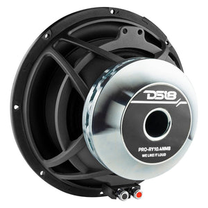 PRO 10" Neodymium Water resistant Carbon Fiber Cone Mid-Bass Woofer 450 Watts Rms 4-Ohm - DS18