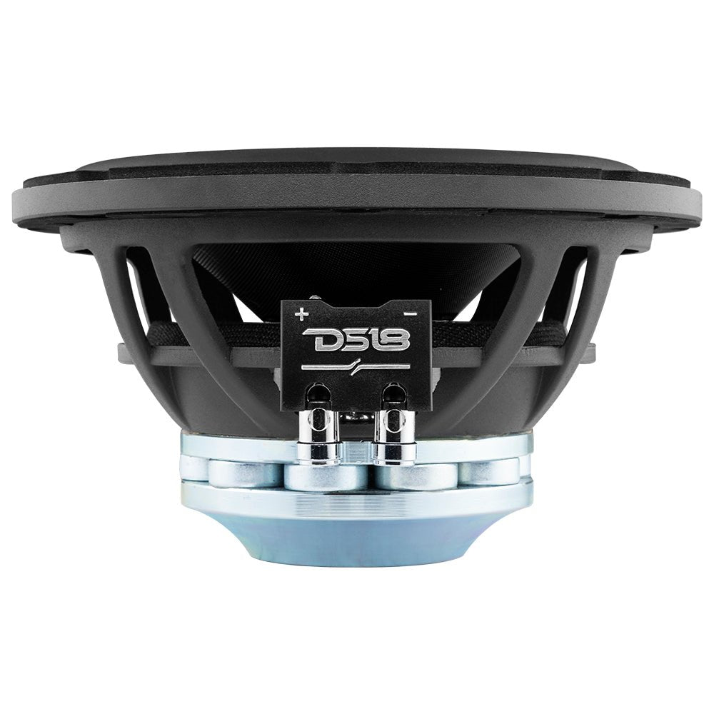 PRO 8" Neodymium Water resistant Carbon Fiber Cone Mid-Bass Woofer 250 Watts Rms 4-Ohm - DS18