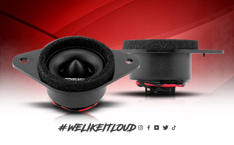1.9" OEM Replacement Neodymium Tweeter | Compatible With Most Toyota and Subaru Vehicles - DS18