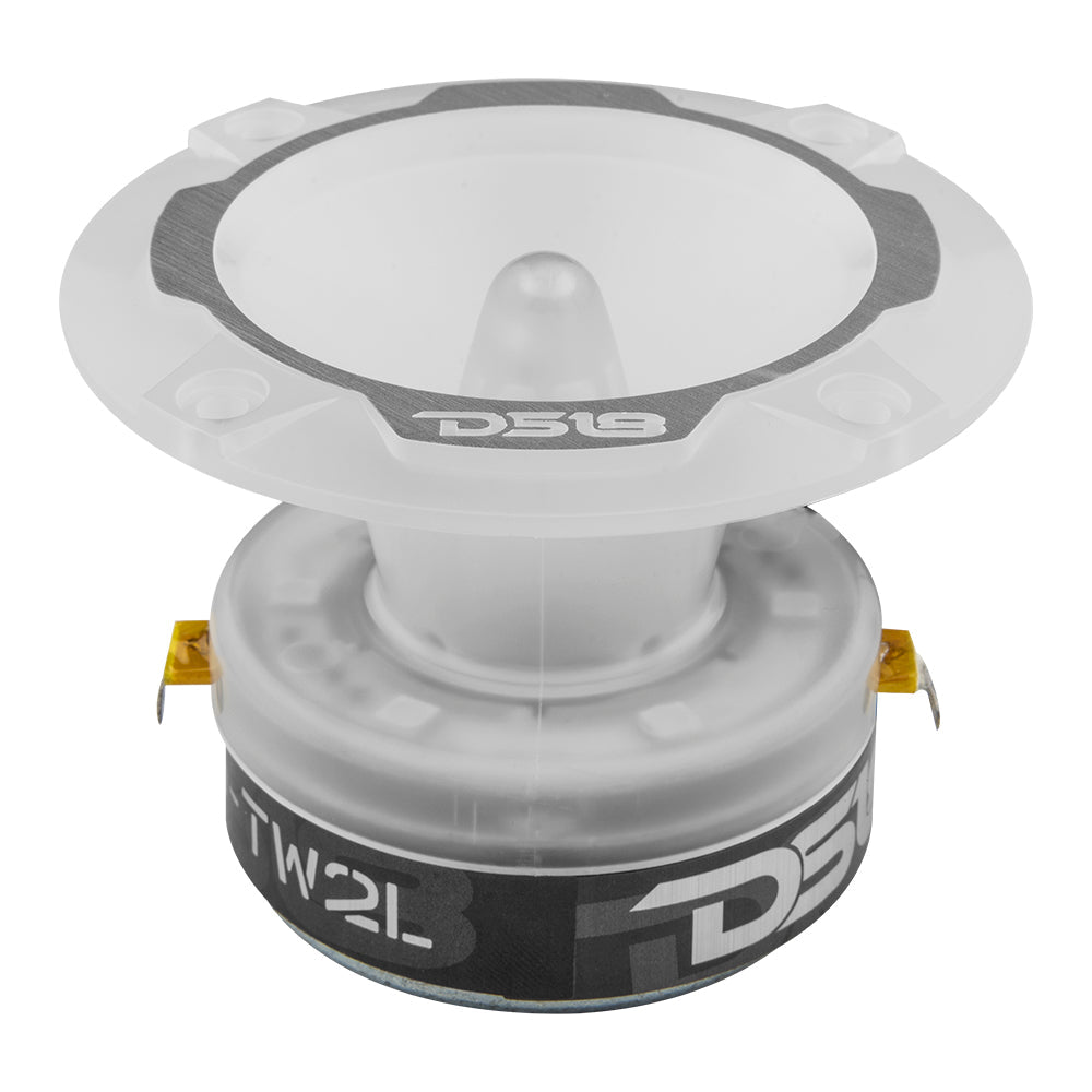 3.8" Super Bullet Tweeter 120 Watts 1" Aluminum 4-Ohm Vc with RGB LED Lights - DS18