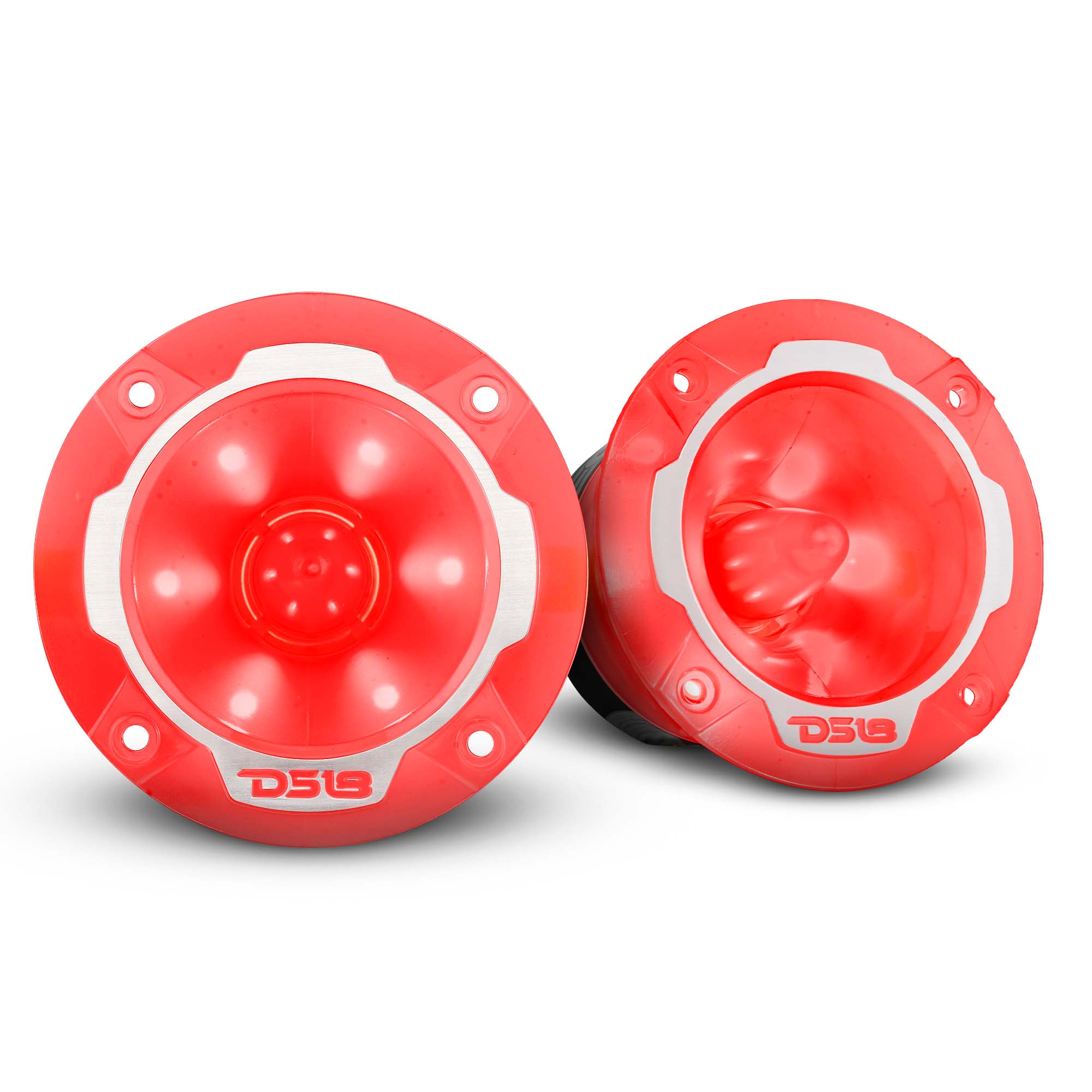 3.8" Super Bullet Tweeter 120 Watts 1" Aluminum 4-Ohm Vc with RGB LED Lights - DS18