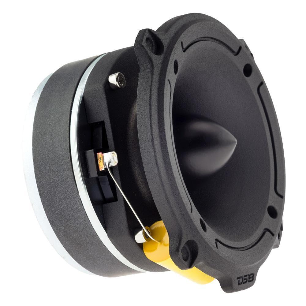 DS18 PRO-TW320 4" PRO Aluminum Super Bullet Tweeter 480 Watts with Built In Crossover (Single) - DS18
