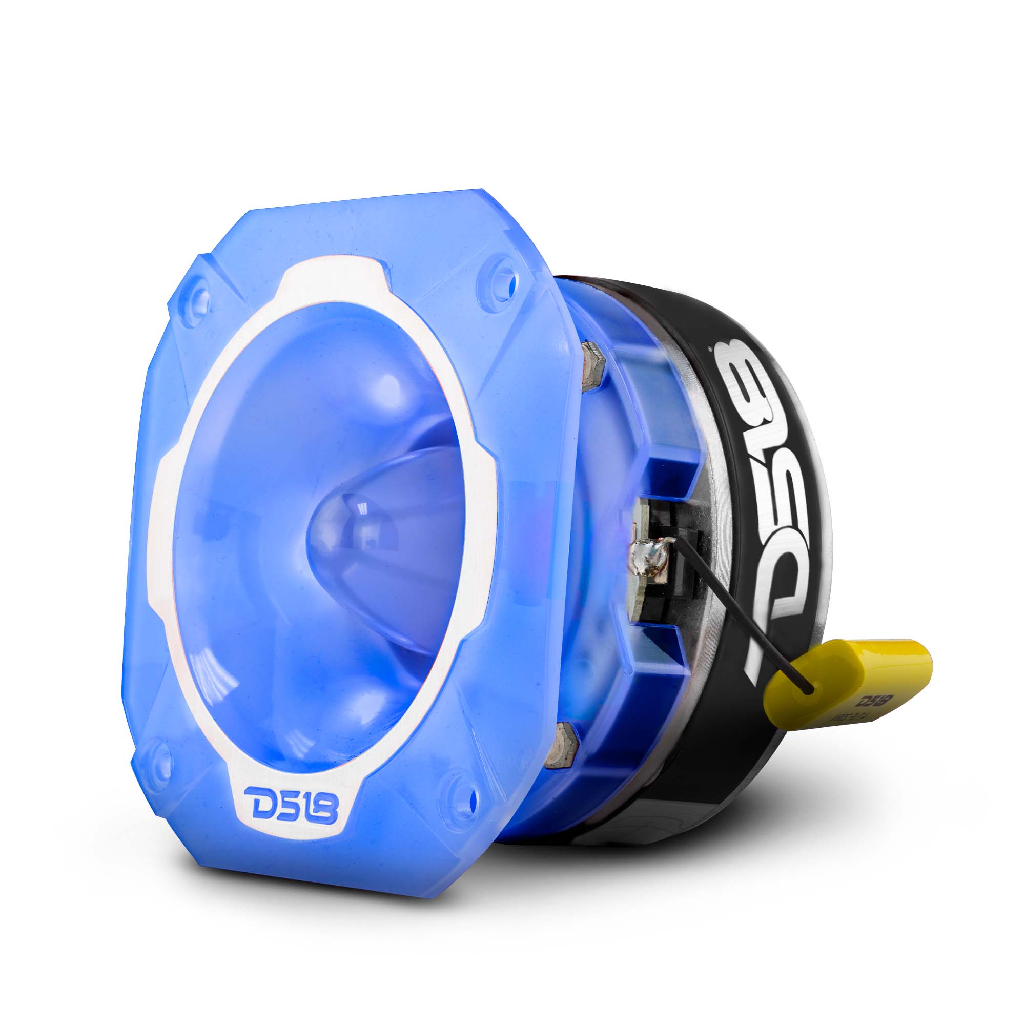 4" Super Bullet Tweeter 250 Watts 1.5" Titanium 4-Ohm Vc with RGB LED Lights - DS18