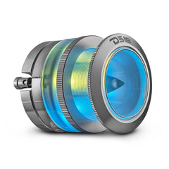 2.3" Neodymium Super Bullet Tweeter with 1" Aluminum Voice Coil & Digital LED Lights - DS18